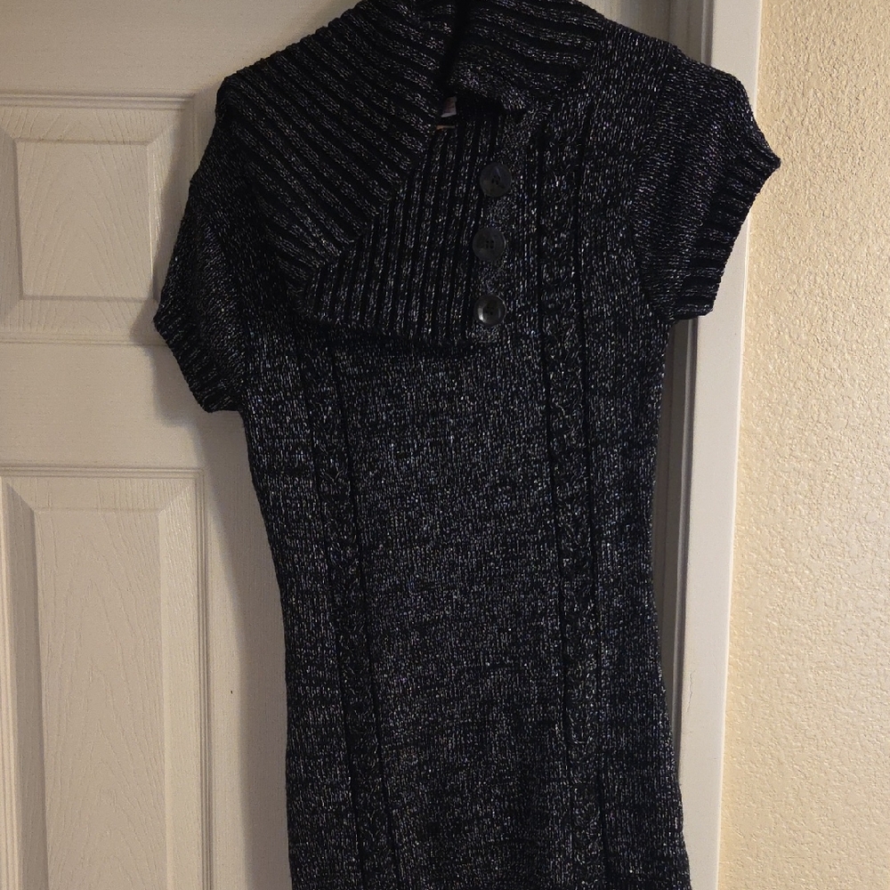 BONGO Charcoal Turtleneck Sweater